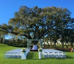 Tuscawilla Country Club wedding ceremony